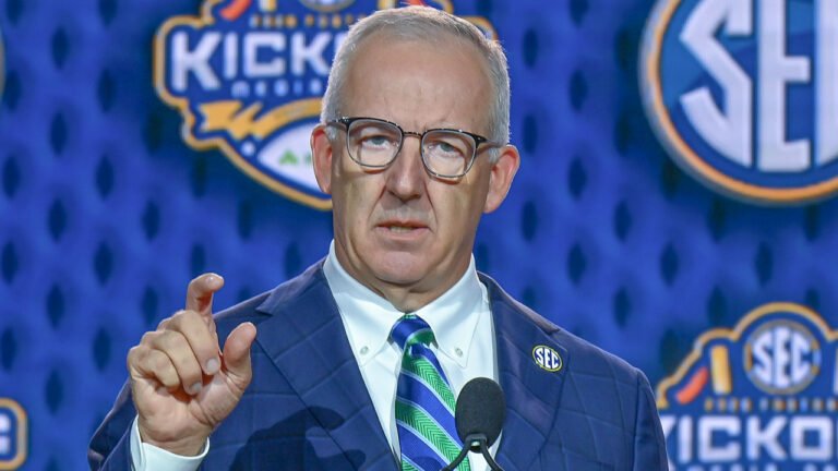 SEC Commissioner Greg Sankey at SEC Media Days